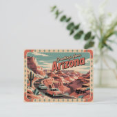Arizona Briefkaart (Staand voorkant)