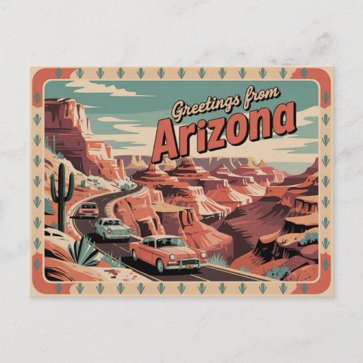 Arizona Briefkaart (Voorkant)