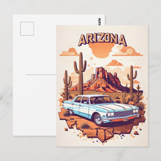 Arizona Briefkaart (Voorkant / Achterkant)