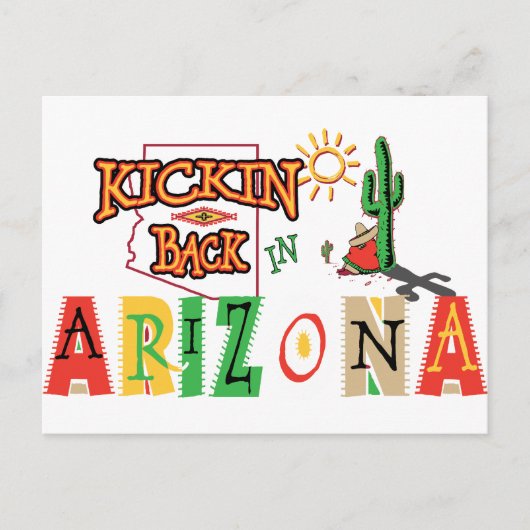 Arizona Briefkaart (Voorkant)