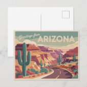 Arizona Briefkaart (Voorkant / Achterkant)