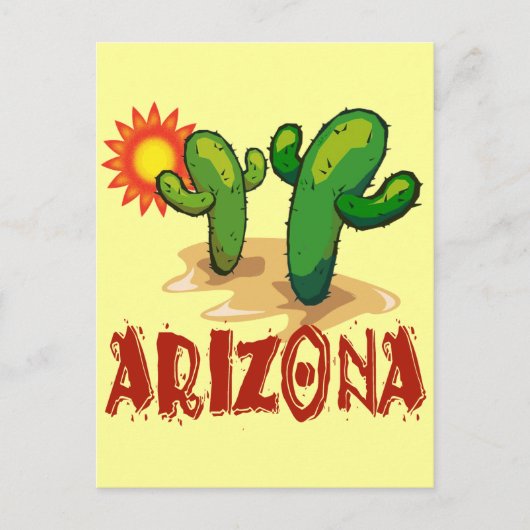 ARIZONA BRIEFKAART (Voorkant)
