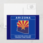 Arizona Briefkaart (Voorkant / Achterkant)