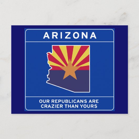 Arizona Briefkaart (Voorkant)