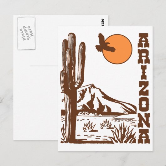 Arizona Briefkaart (Voorkant / Achterkant)