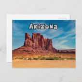 Arizona Briefkaart Souvenir Travel (Voorkant / Achterkant)