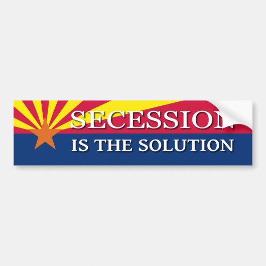 Arizona Bumpersticker (Voorkant)