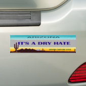 arizona... bumpersticker (Op auto)