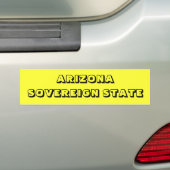 ARIZONA BUMPERSTICKER (Op auto)