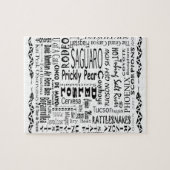 Arizona Buzz Words Legpuzzel (Horizontaal)