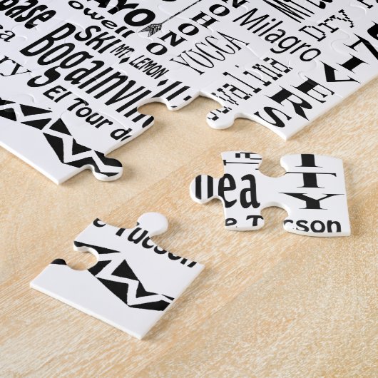Arizona Buzz Words Legpuzzel (Zijkant)