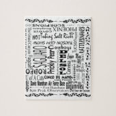 Arizona Buzz Words Legpuzzel (Verticaal)