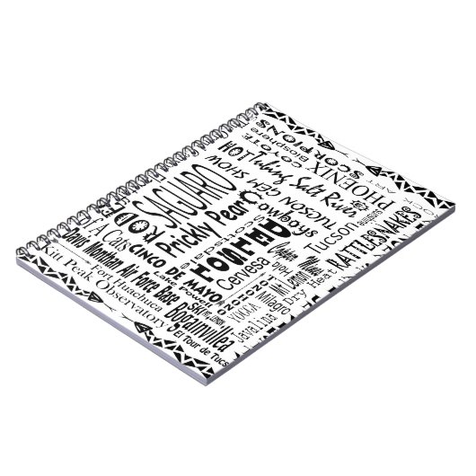 Arizona Buzz Words Notitieboek (Linkerzijde)