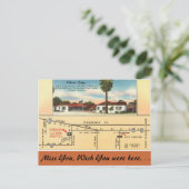 Arizona, Cabana Lodge Briefkaart (Staand voorkant)