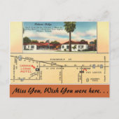 Arizona, Cabana Lodge Briefkaart (Voorkant)