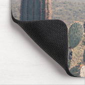 Arizona Cacti  | Landschapsfoto van woestijn Boho Muismat (Hoek)