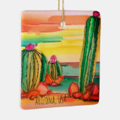 Arizona cacti-Ornament Keramisch Ornament (Rechts)