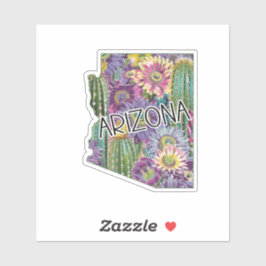Arizona Cacti Sticker