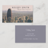 Arizona Cacti - Yoga Instructor | Visitekaartje (Voorkant / Achterkant)
