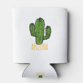 Arizona Cactus - AZ Souvenir Blikjeskoeler (Achterkant)