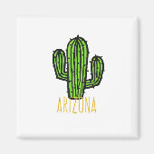 Arizona Cactus - AZ Souvenir Magneet (Voorkant)