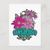 Arizona Cactus Blooms Briefkaart (Voorkant)