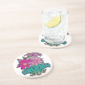 Arizona Cactus Blooms Onderzetter (Zijkant)