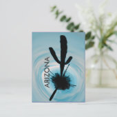arizona cactus briefkaart (Staand voorkant)
