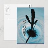 arizona cactus briefkaart (Voorkant / Achterkant)
