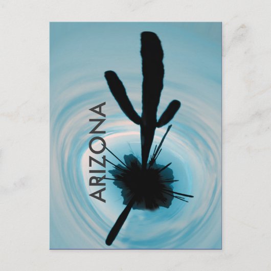 arizona cactus briefkaart (Voorkant)