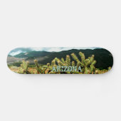 Arizona Cactus en Mountains Photo Skateboard Deck (Horizontaal)