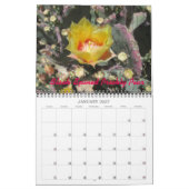 Arizona Cactus Flower Calendar Kalender (Jan 2027)