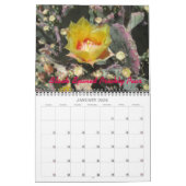Arizona Cactus Flower Calendar Kalender (Jan 2026)
