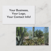 Arizona Cactus Garden Visitekaartje (Voorkant / Achterkant)