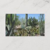 Arizona Cactus Garden Visitekaartje (Achterkant)