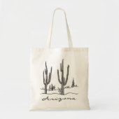 Arizona Cactus Land Tote Bag (Voorkant)