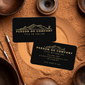 Arizona cactus landschapsarchitectuur of onroerend visitekaartje