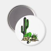 Arizona Cactus Magnet (Voorkant / Achterkant)