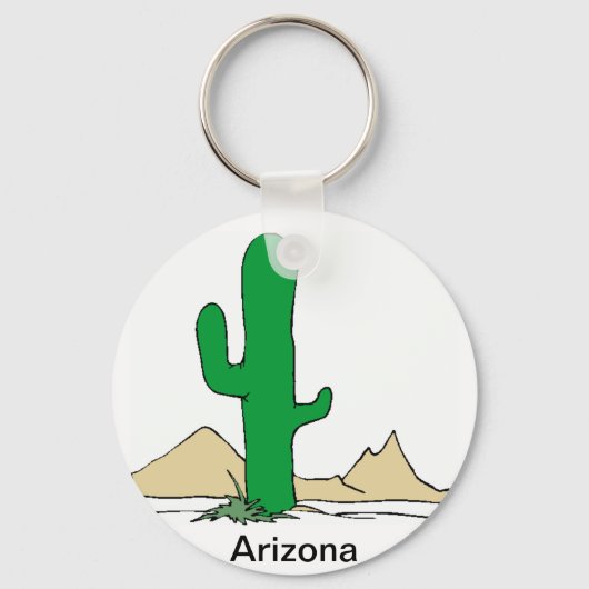 Arizona Cactus sleutelhanger (Voorkant)