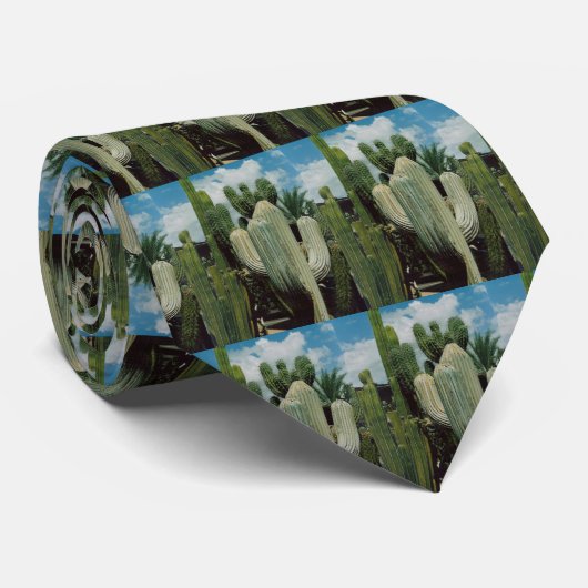 Arizona Cactus Stropdas (Opgerold)