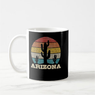 Arizona Cactus Vintage Retro Desert Souvenir Gift Koffiemok