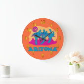 Arizona Cactus Wall Clock Grote Klok (Huis)