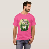 Arizona Cactus Wren en Saguaro Cactus oversized T-shirt (Voorkant volledig)