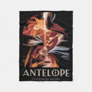 Arizona Canyon Wandelen Antelope Canyon  Fleece Deken
