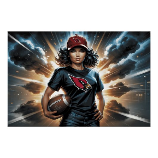 Arizona Cardinals 1 Perfect Poster (Voorkant)