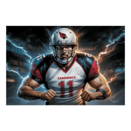 Arizona Cardinals 4 Perfect Poster