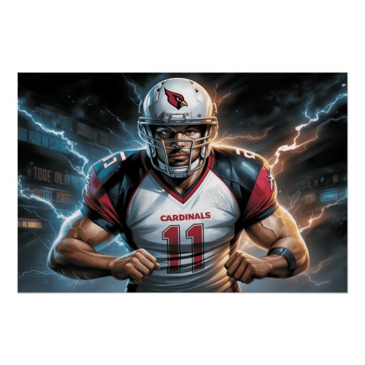 Arizona Cardinals 4 Perfect Poster (Voorkant)