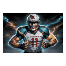 Arizona Cardinals 5 Perfect Poster