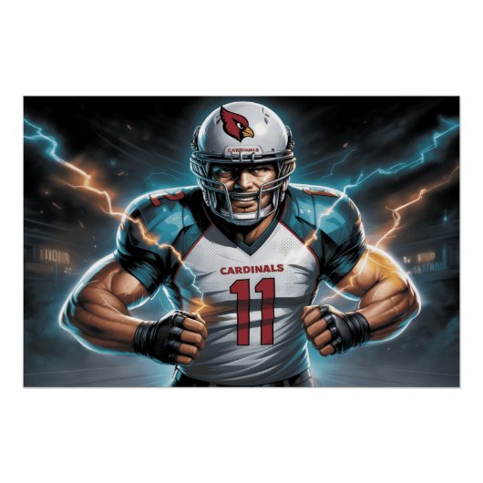Arizona Cardinals 5 Perfect Poster (Voorkant)