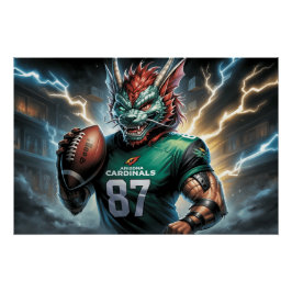 Arizona Cardinals 6 Perfect Poster